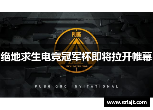绝地求生电竞冠军杯即将拉开帷幕
